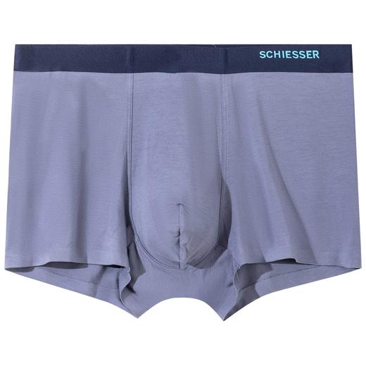 【超柔莫代尔】SCHIESSER德国舒雅男士超柔莫代尔无痕平角底裤内裤单条装35/24881T 商品图7
