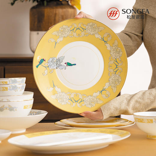 58头富贵白头餐具 商品图1