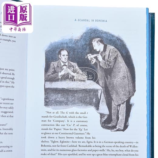 【中商原版】福尔摩斯探案集 USC豪华插图经典系列 The Adventures Memoirs of Sherlock Holmes 英文原版 Arthur Conan Doyle 商品图2