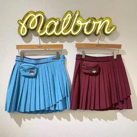 小精灵🧚家新款春夏女士薄款带包不规则百褶短裙来了！W822161-48