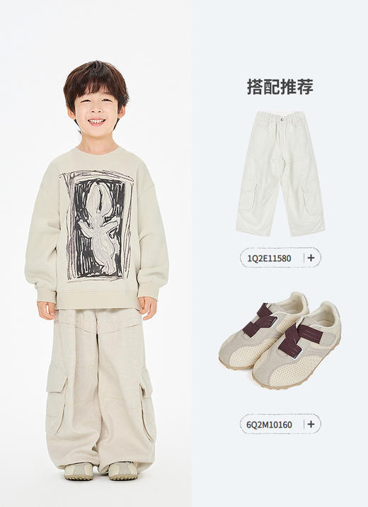 jnby  26年 春款  套头卫衣  1Q2411390 商品图5