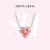 ShiningHouse[培育] 粉钻系列 18k金钻石项链 心形1克拉钻人工真钻人造钻石K金项链简约钻石项链卓越匠心奢耀臻献【此商品不支持7天无理由退货退款】预计3日发货 商品缩略图0