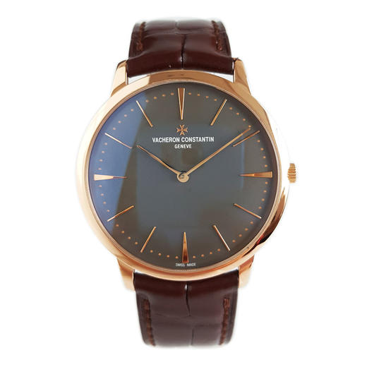 【95新】VACHERON CONSTANTIN 江诗丹顿81180/000R-9162手动机械40mm（男款）传承系列18k玫瑰金260126TJ35 商品图0