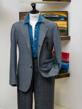 Orazio Luciano 灰色千鸟格单西