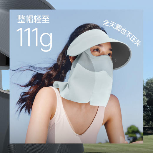 【春上新】【新品】6楼蕉下女士轻薄立体空顶面护帽AS721吊牌价249 商品图4