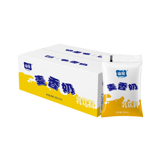 贵州特产山花百利包麦香奶180mL*16袋贵州老字号 商品图5