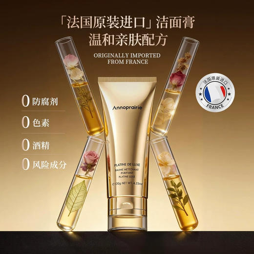 安珀妮白金级奢耀净澈洁面膏120g 商品图3