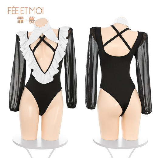 【修女的秘密】霏慕 禁忌之恋深V修女连体衣 情趣内衣ZY167 商品图4