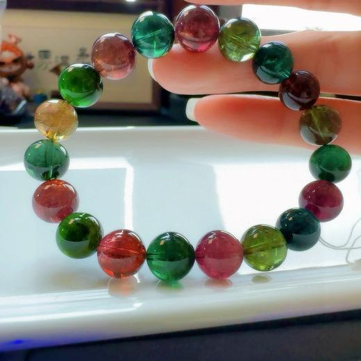 10mm单圈老矿碧玺手链 商品图7