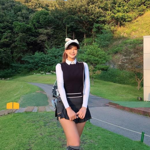 Masterbunny兔耳朵早春女士链条百褶裙裤来了！W821933-53 商品图2