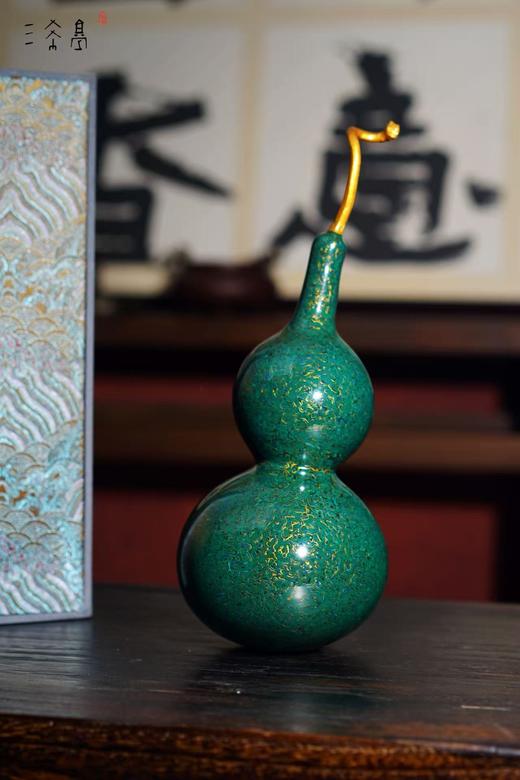 三希堂  流霞系列  富贵金漆葫芦 商品图4