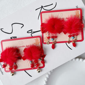 飘逸灵动水貂毛青石流苏HY对夹-纪念日百货门店同款169494499