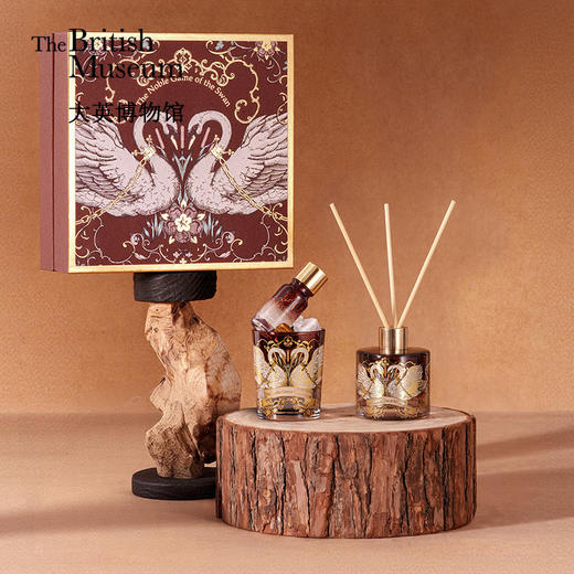 大英博物馆天鹅贵族游戏棋盘系列香氛晶石香薰礼盒-柑橘茉莉 商品图0