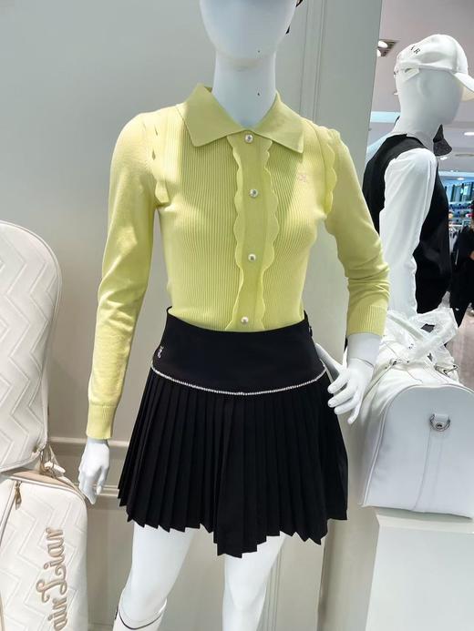 FL秋冬女士爆款高腰带钻边百褶裙来了！W821919-63 商品图3