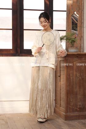 【门店同款】ENJOY春季“画中行”空山逢春中式上衣 169697325