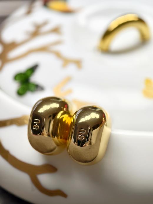 法国Bangle Up流光露影金色耳环 商品图2