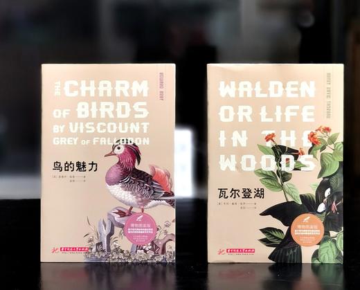 博物图鉴：《瓦尔登湖》+《鸟的魅力》，梭罗等著，华中科技大学出版社2018年版 商品图0