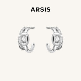 ARSIS｜自由搭配系列 循光方糖耳钉