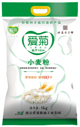爱菊高筋型小麦粉5kg