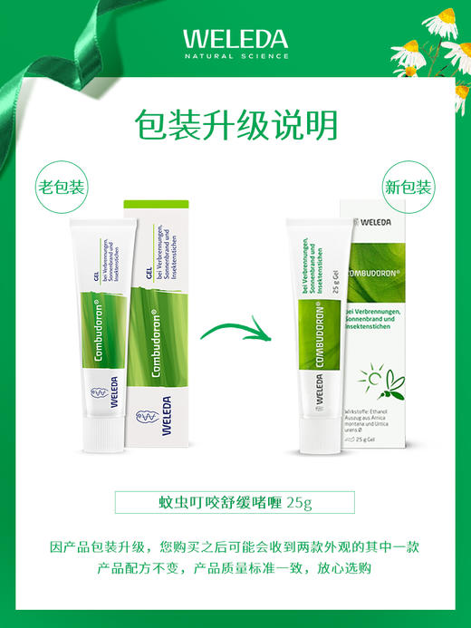 【石榴婆专属】WELEDA维蕾德蚊虫叮咬止痒啫喱25g 有效期至29年2月 商品图1