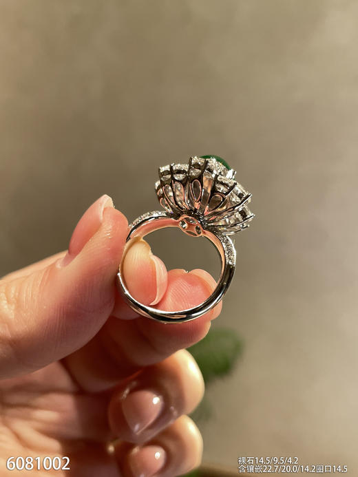 蛋面戒指【6081002】具体价格微信咨询 商品图7