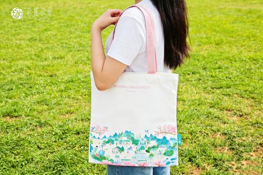 武大珞珈全景帆布袋 商品图0