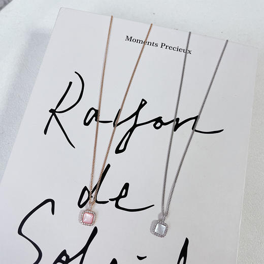 质感温柔显白气质项链短链-纪念日百货门店同款168997271 商品图0