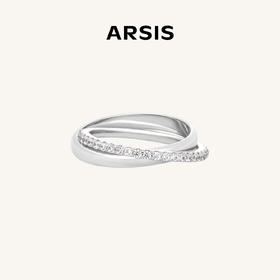 ARSIS｜自由搭配系列 循光双环戒指