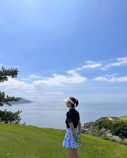 S家新款女士花边立领短袖来了！W222194-47 商品图3