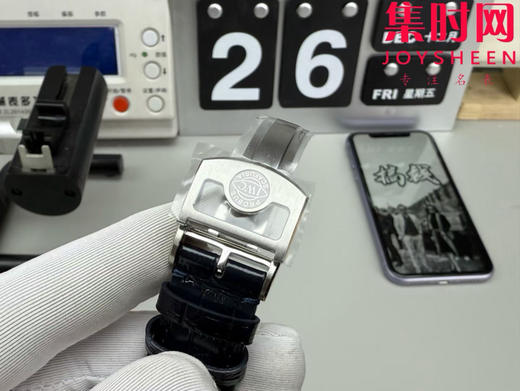 新品万国APS葡萄牙七日链系列 APS新款葡七 白盘蓝针 男士腕表 商品图5