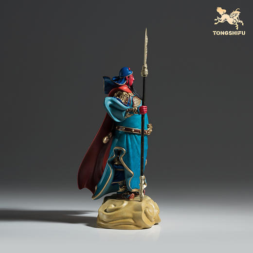 铜师傅《威震山河》办公室关羽关公关二爷铜摆件 武财神工艺品 商品图3