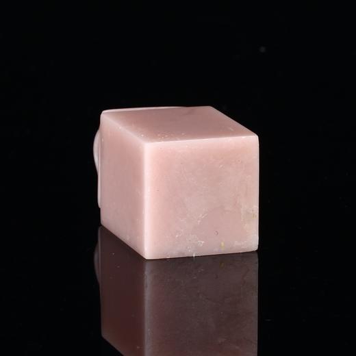 孤品17811云南粉冻如意钮方章礼物印章姓名章2.0*2.0*4.2cm 商品图4