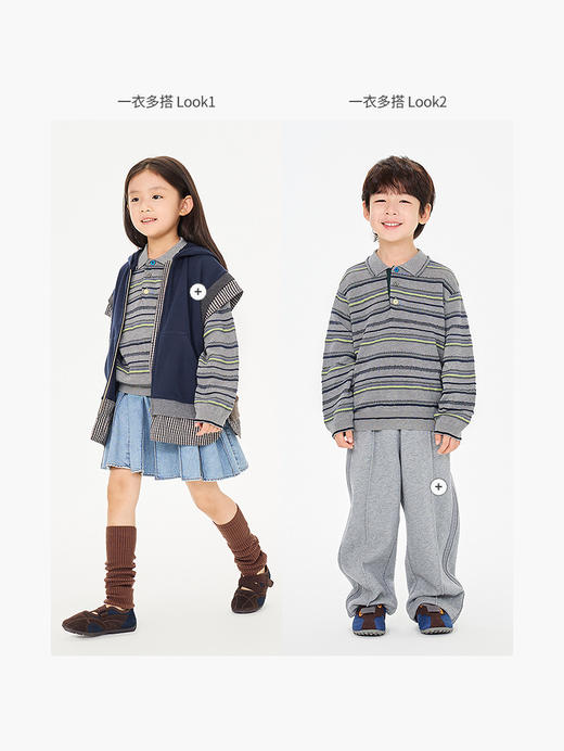 jnby  26年春款  长袖套装针织衫  1Q2312610 商品图6