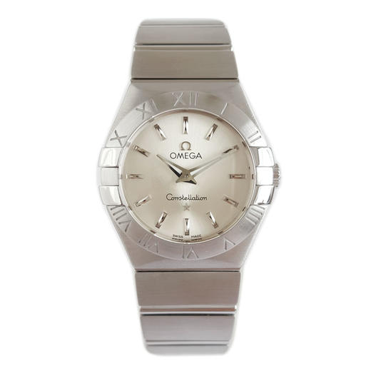 【95新】OMEGA欧米茄123.10.27.60.02.001石英27mm（女款）星座系列精钢290126NJS12 商品图0