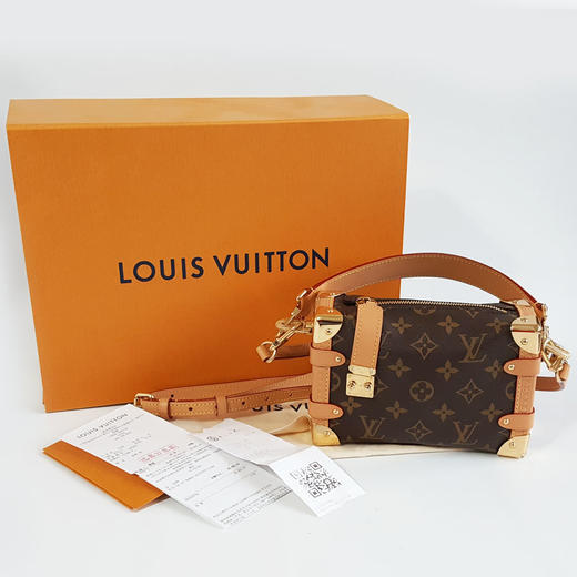 【95新】LV路易威登M46815小号老花谷爱凌软盒子side trunk手提单肩包女士100226AK04 商品图1