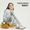 mettekids儿童针织衫2026春季新款女童蓝色花边桑蚕丝毛衣开衫 商品缩略图1