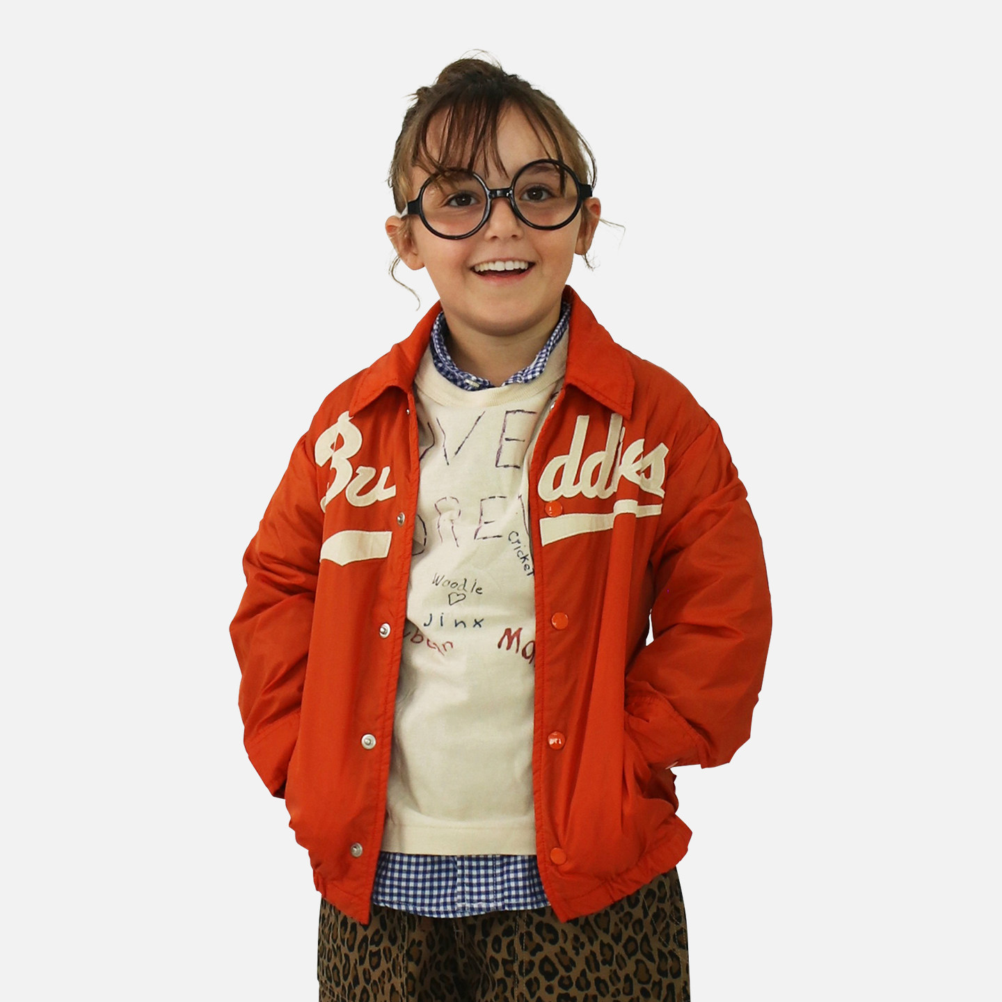 DD日本童装 DENIM DUNGAREE 复古徽章 MX ELEVEN 教练夹克