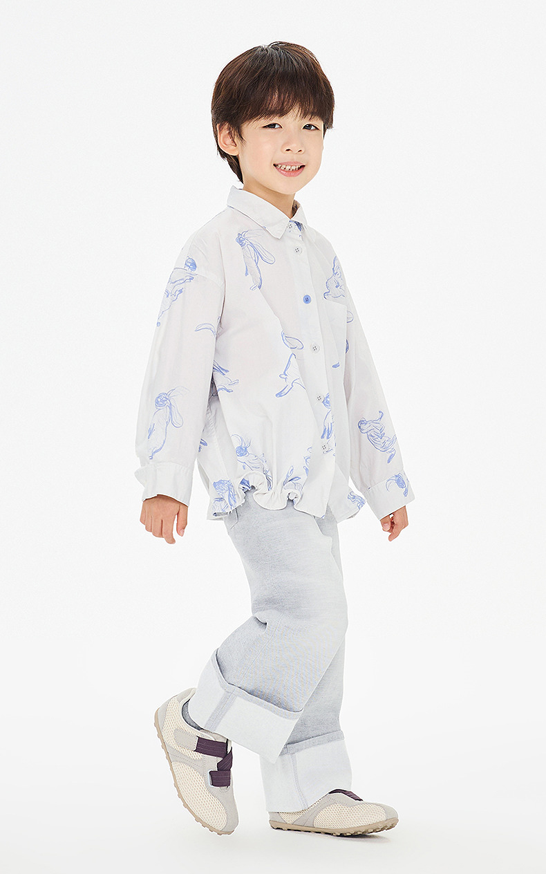 jnby  26年春款  长袖衬衣  1Q2210020