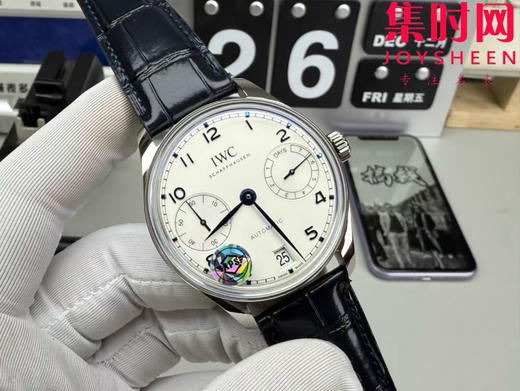 新品万国APS葡萄牙七日链系列 APS新款葡七 白盘蓝针 男士腕表 商品图1