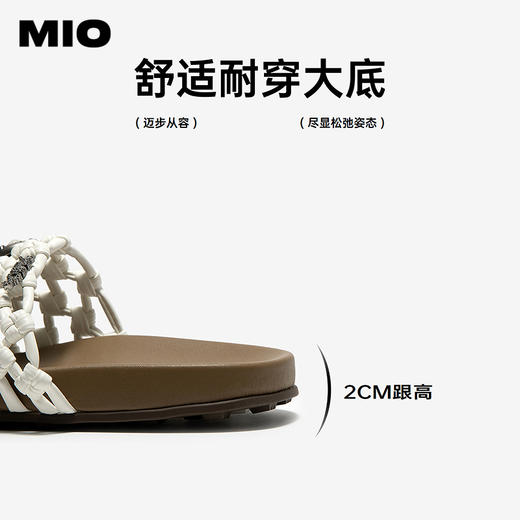 【上新】MIO米奥 一字拖 M263126217 商品图4