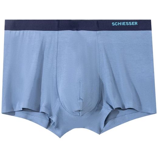 【超柔莫代尔】SCHIESSER德国舒雅男士超柔莫代尔无痕平角底裤内裤单条装35/24881T 商品图9