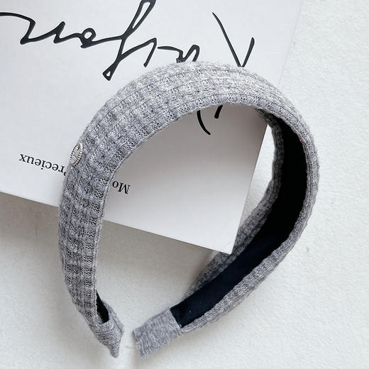 百搭通勤韩版气质宽版针织发箍-纪念日百货门店同款169453021 商品图2