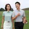 纯色POLO衫男女同款商务休闲翻领水波纹新款短袖上衣  HLS-WF83021# 商品缩略图4