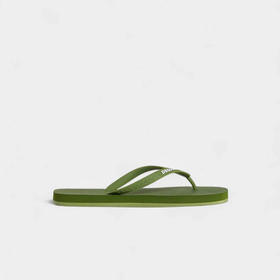 DSQUARED2 男士字母徽标贴片人字拖鞋 绿色 FFM0001 17200001 M1845