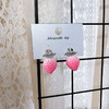 甜美风草莓耳环-纪念日百货门店同款169246284 商品缩略图2