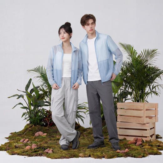 【男女同款】圣得西立领防晒外套男款2026新款春季宽松薄款夹克 商品图14