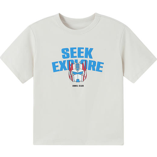 男童圆领短袖针织衫夏季新款安奈儿童装EB621651 商品图6