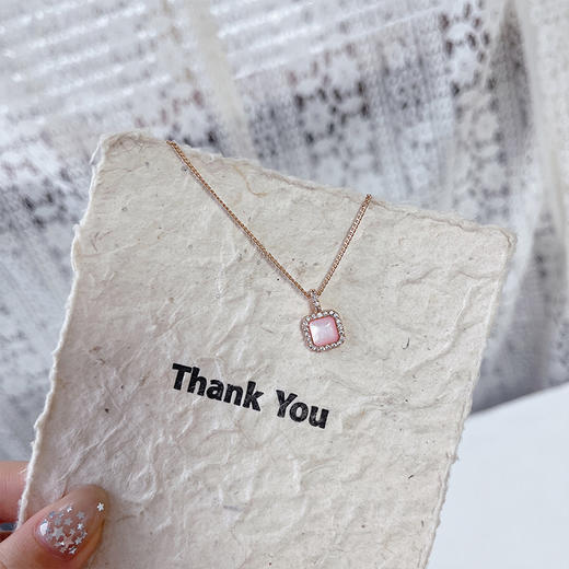 质感温柔显白气质项链短链-纪念日百货门店同款168997271 商品图3