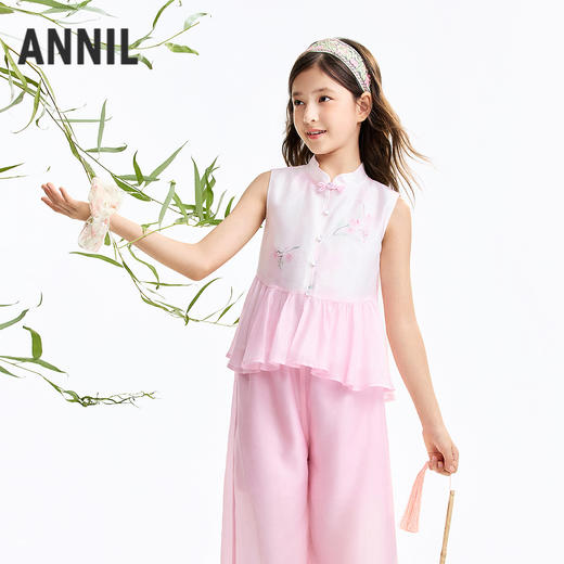 女童套装夏季新款安奈儿童装EG622646 商品图2