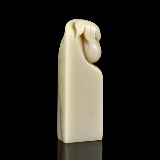 孤品17825昌化冻石葫芦钮扁章闲章富贵吉祥保平安1.7*2.7*8.2cm 商品图2